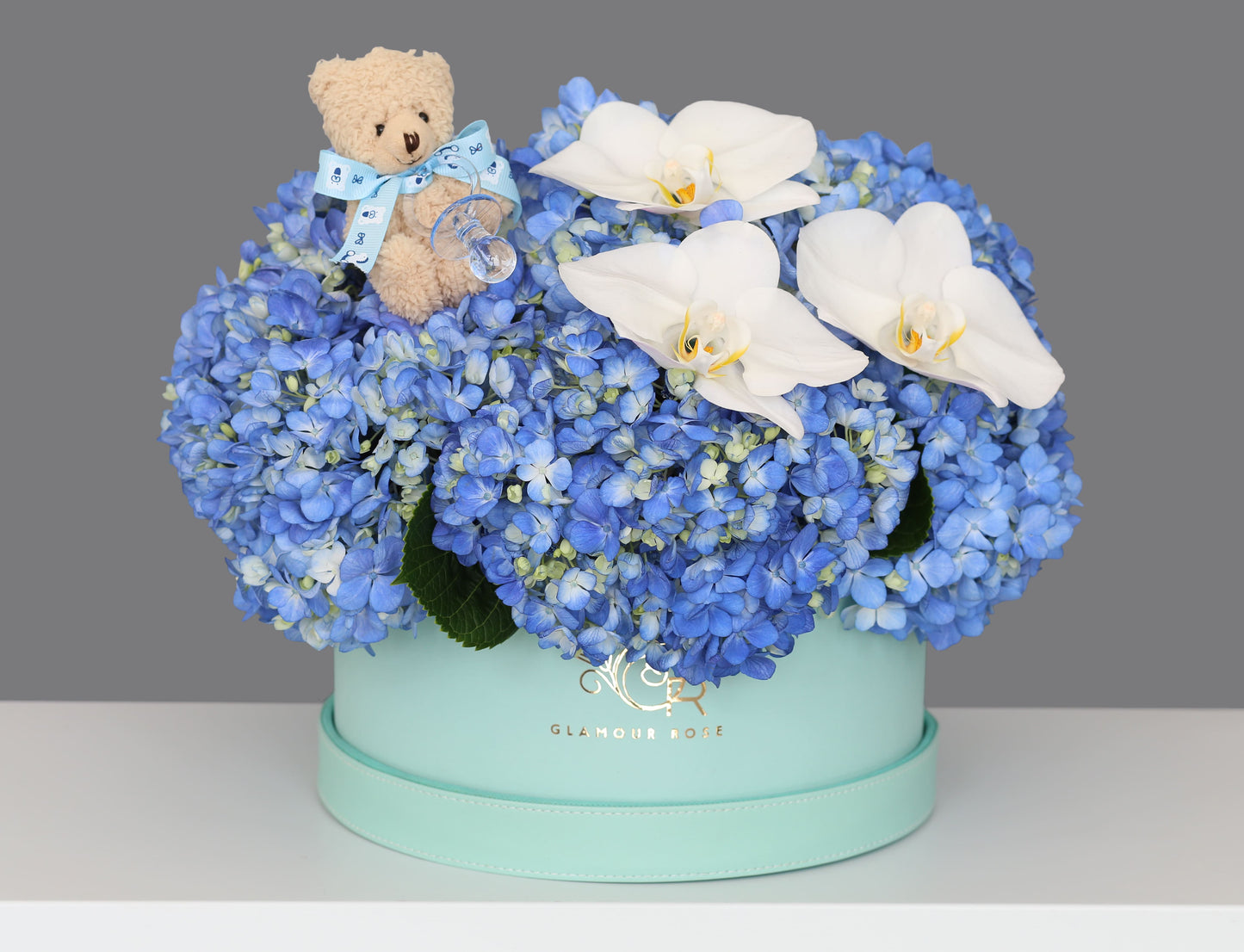 newborn flowers bouquet for boy