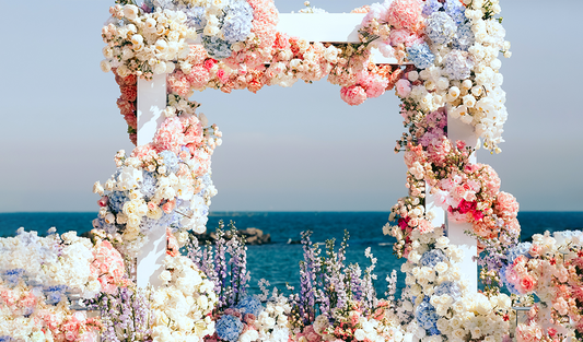 How to Create a Beautiful Wedding Flower Arch?