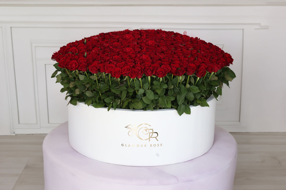 Love in a Mega Box: 1000 Red Roses for Your Valentine!