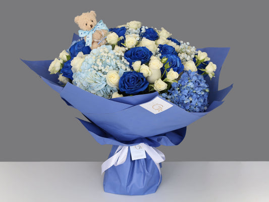 newborn flowers for baby boy