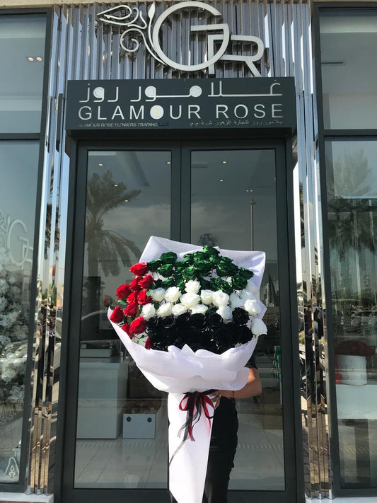 UAE flag - Glamour Rose